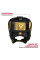 Шолом RDX L1 Mark Pro Cheek Boxing Training Head Guard Golden