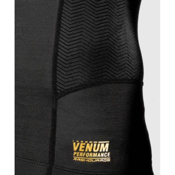 Рашгард Venum G-Fit Long Sleeves Rashguard Black Gold