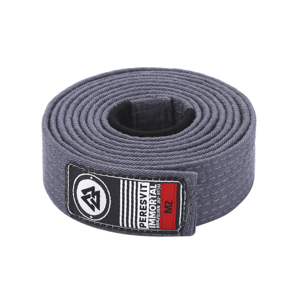 Дитячий пояс для кімоно Peresvit BJJ Belt Kid's Solid Grey
