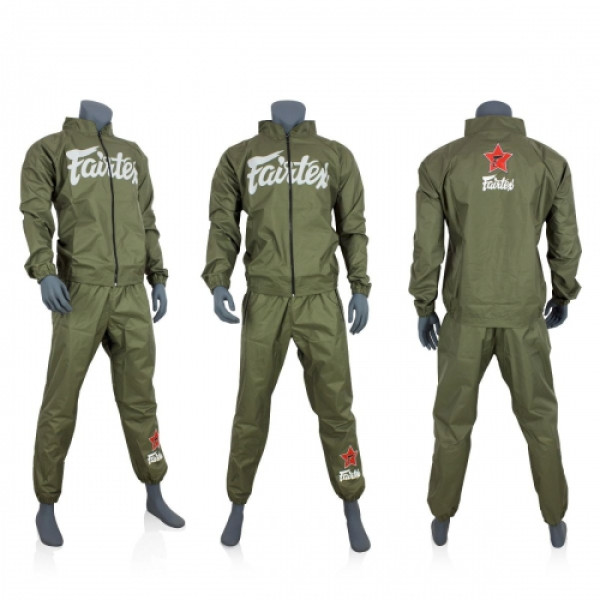 Костюм сауна Fairtex Sweat Suit Green