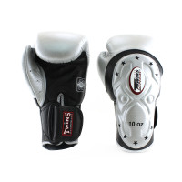 Боксерські рукавиці Twins Velcro Extra Design BGVL6-MK Black Silver