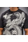 Футболка Venum Dragon’s Flight Men’s T-Shirt Charcoal Grey Cream White