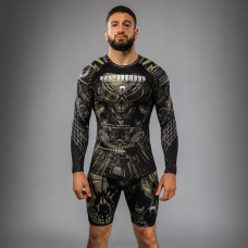 Рашгард Venum Invader Long Sleeve Rashguard Black Sand