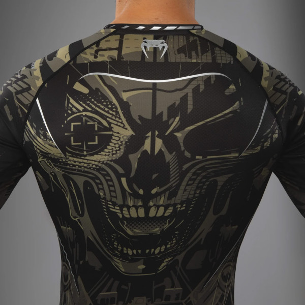 Рашгард Venum Invader Long Sleeve Rashguard Black Sand