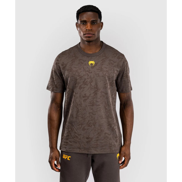 Футболка UFC Venum FIGHT WEEK 4.0 Men's T-Shirt Dark Brown