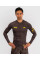 Рашгард UFC Venum FIGHT WEEK 4.0 Men's Long Sleeve Rashguards Dark Brown