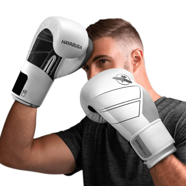 Боксерські рукавиці Hayabusa S4 Leather Boxing Gloves White