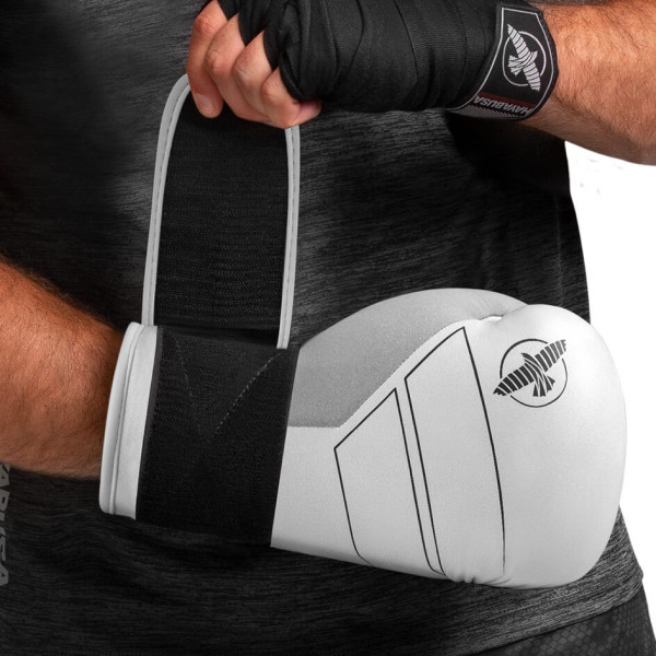 Боксерські рукавиці Hayabusa S4 Leather Boxing Gloves White