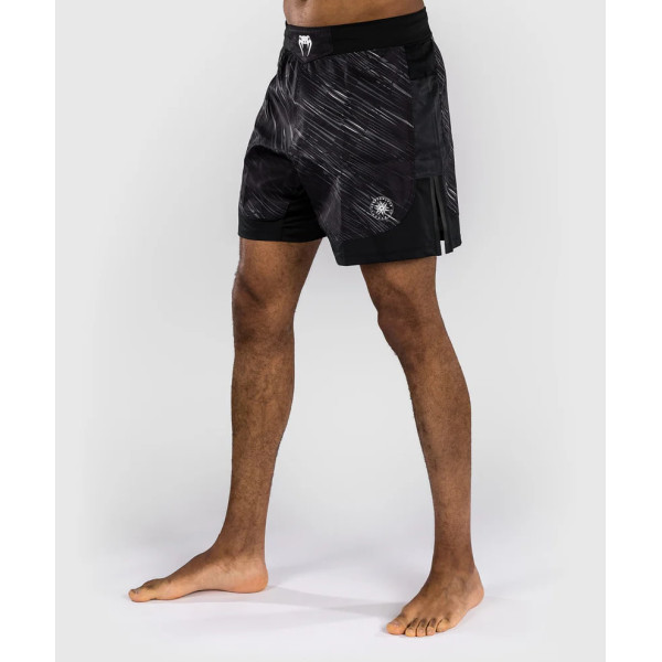 Шорти для MMA Venum Rapid Fight Shorts - Black/Storm Grey