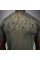 Футболка Venum Serpenti Dry Tech T-Shirt Khaki Bronze Ivory