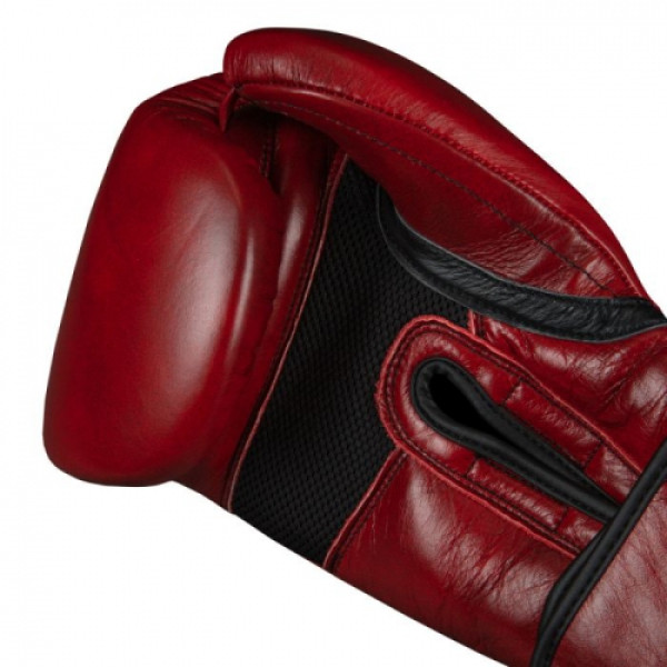 Боксерські рукавиці Title Blood Red Leather Sparring Gloves