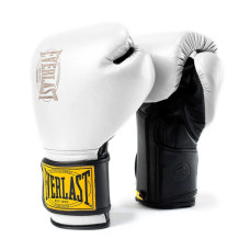 Боксерські рукавиці Everlast 1910 Advanced Boxing Gloves White