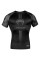Рашгард Venum Logos Rashguard Short Sleeves Black Black
