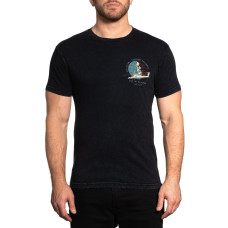 Футболка Affliction FD Whirlwind Black Lava Wash
