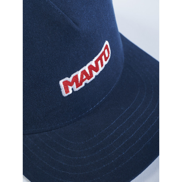 Бейсболка MANTO Snapback Cap Block Navy Blue