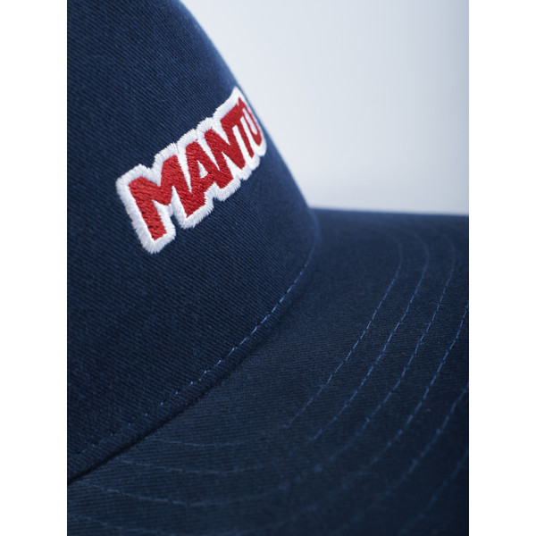 Бейсболка MANTO Snapback Cap Block Navy Blue