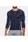 Компресійна футболка Under Armour HeatGear Compression Long Sleeve Midnight Navy