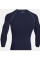 Компресійна футболка Under Armour HeatGear Compression Long Sleeve Midnight Navy