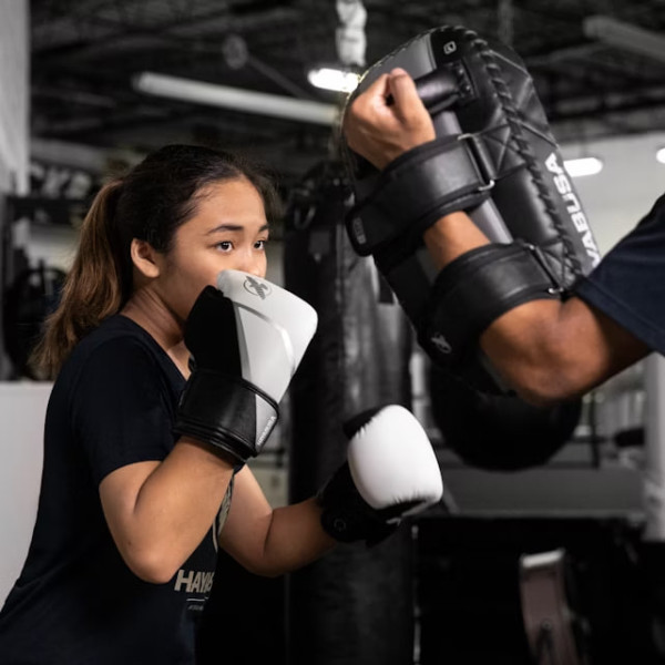 Дитячи боксерські рукавиці Hayabusa E1 Kids Boxing Gloves White Silver