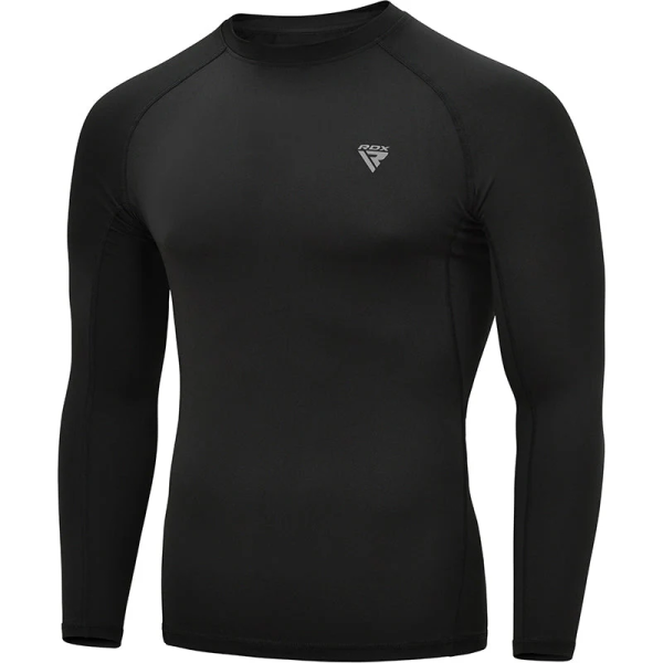 Рашгард RDX T15 Long Sleeve Rash Guard Black