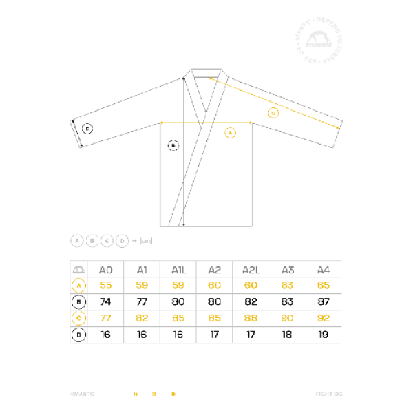 Кімоно Manto "RISE" Bjj GI White