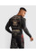 Рашгард Venum Santa Muerte 5.0 Men’s Long Sleeve Rashguard Deep Black Gold