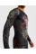 Рашгард Venum Santa Muerte 5.0 Men’s Long Sleeve Rashguard Deep Black Gold