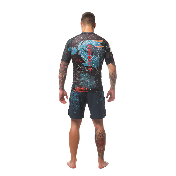 Рашгард з коротким рукавом Peresvit Koi Blue Orange Red