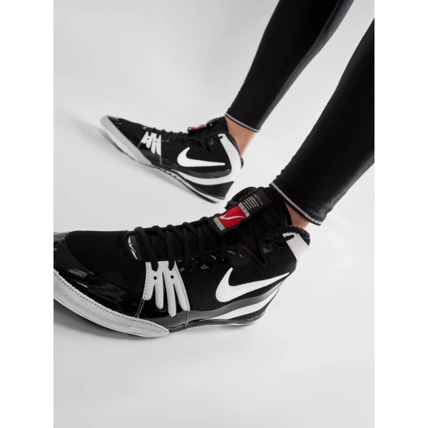 Борцівки Nike Freek Wrestling Shoes Black White
