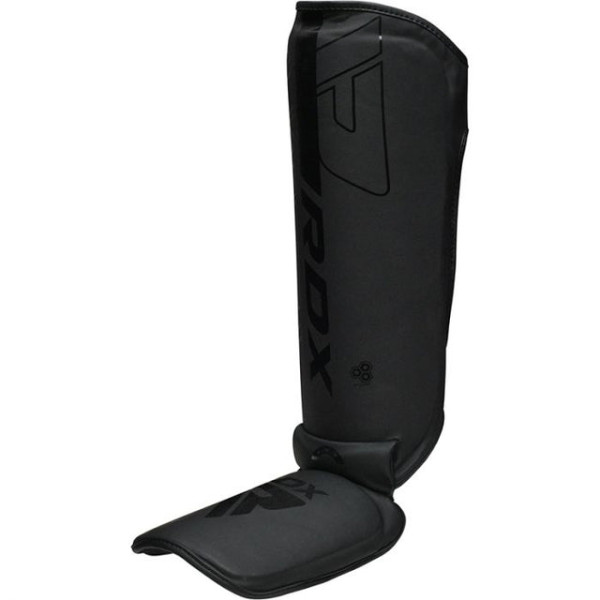 Захист гомілки RDX F6 Kara MMA Shin Instep Guards Matte Black