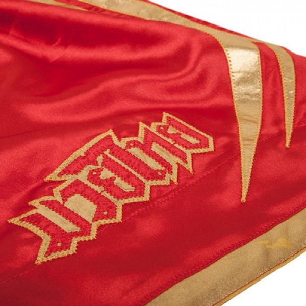Шорти для тайського боксу Venum Korat Muay Thai - Red Gold