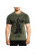 Футболка Affliction Scarecrow Military Green Lava Wash