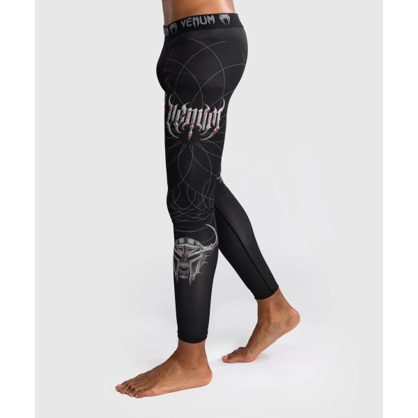 Компресійні штани Venum Gladiator 5.0 Men's Spats Black Silver