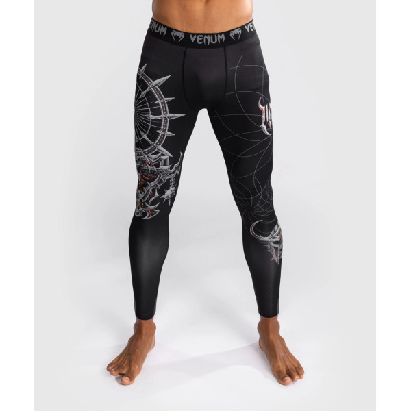 Компресійні штани Venum Gladiator 5.0 Men's Spats Black Silver