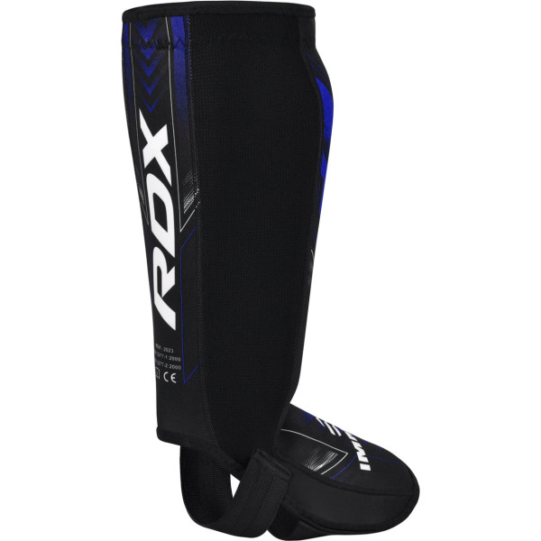 Захист гомілки RDX IMMAF Approved Neoprene Shin Instep Guards Blue