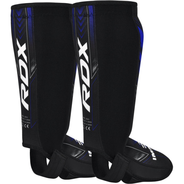 Захист гомілки RDX IMMAF Approved Neoprene Shin Instep Guards Blue