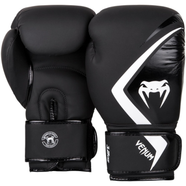 Боксерские перчатки Venum Contender 2.0 Boxing Gloves Black White