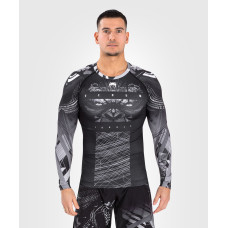 Рашгард Venum Gorilla Jungle Rashguards Long Sleeves Black White