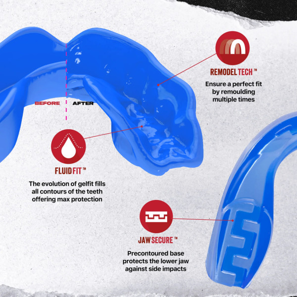 Капа SafeJawz Extro Series 'ICE' Mouthguard Adult