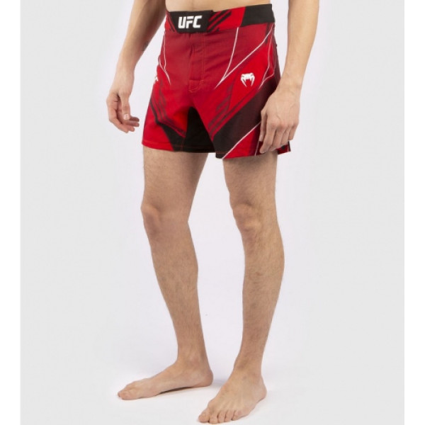 Легкі шорти для ММА Venum Authentic UFC FightNight Short Fit Pro Line Red