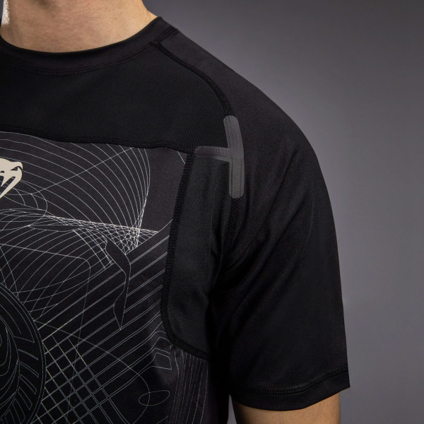 Футболка Venum G-Fit Air Men's Dry-Tech T-Shirt Deep Black Desert Sand