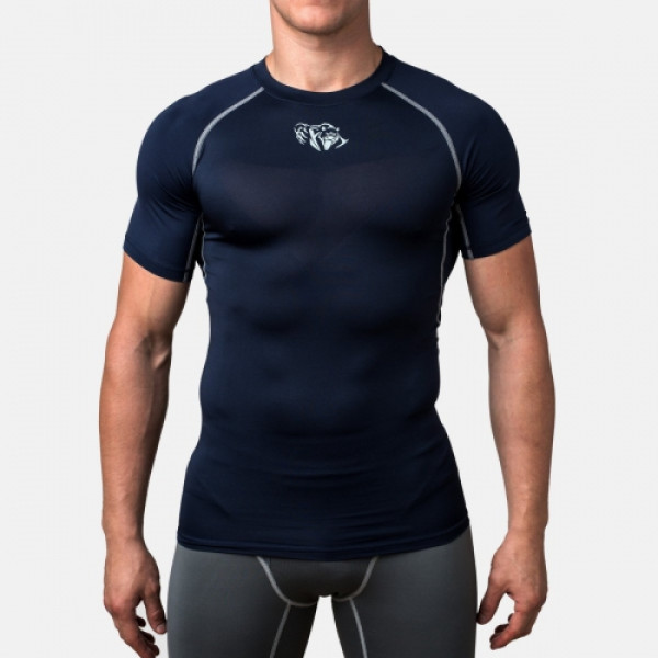 Компресійна футболка Peresvit Air Motion Navy Grey Short Sleeve