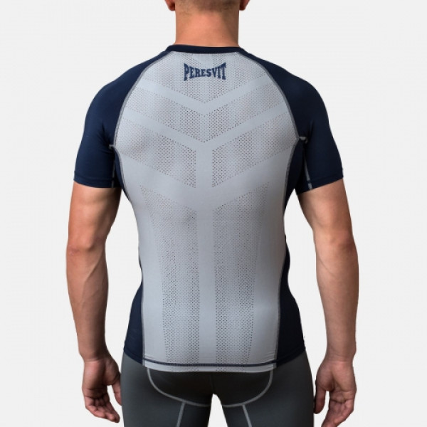 Компресійна футболка Peresvit Air Motion Navy Grey Short Sleeve