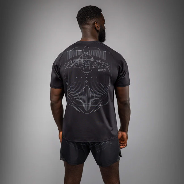 Футболка Venum Eclipse Dry-Tech T-Shirt Black Silver