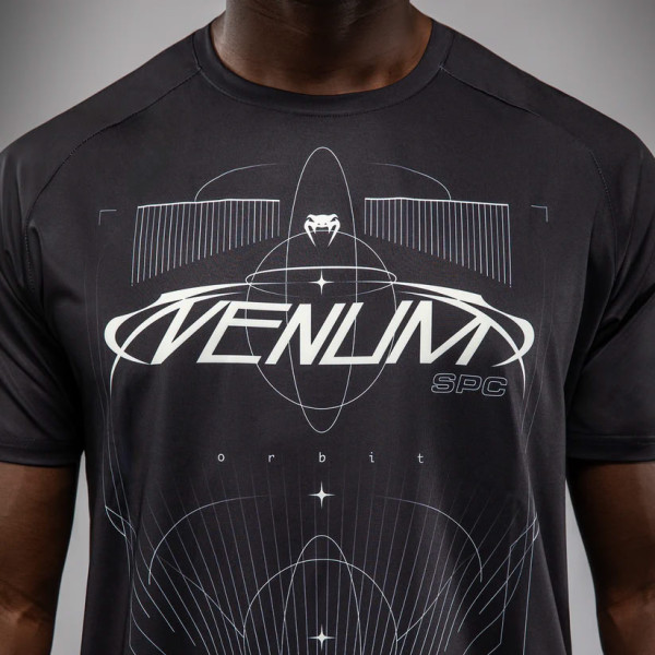 Футболка Venum Eclipse Dry-Tech T-Shirt Black Silver