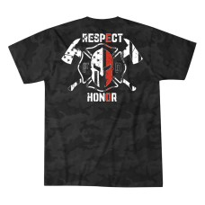 Футболка Howitzer Respect Fire Shortsleeve Tee Black Camo