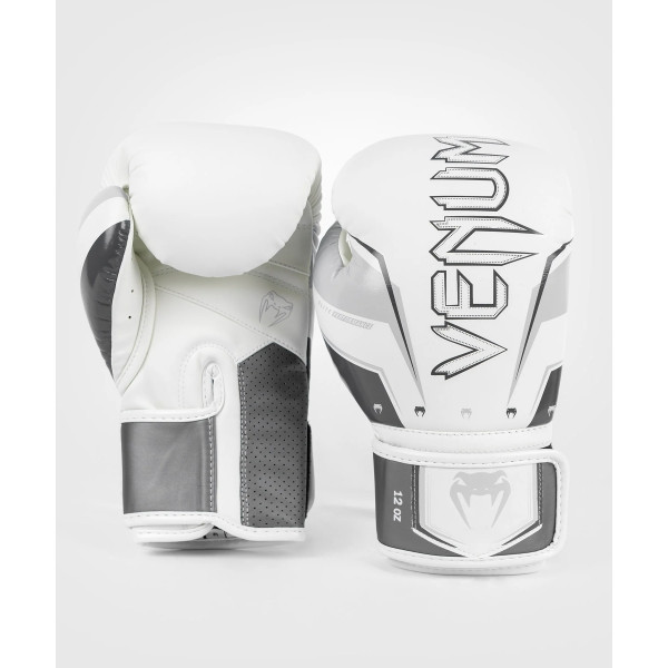 Боксерські рукавички Venum Elite Evo Boxing Gloves - Grey White