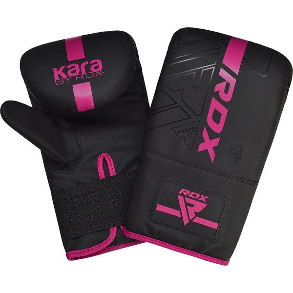 Снарядні рукавиці RDX F6 Kara Black Pink