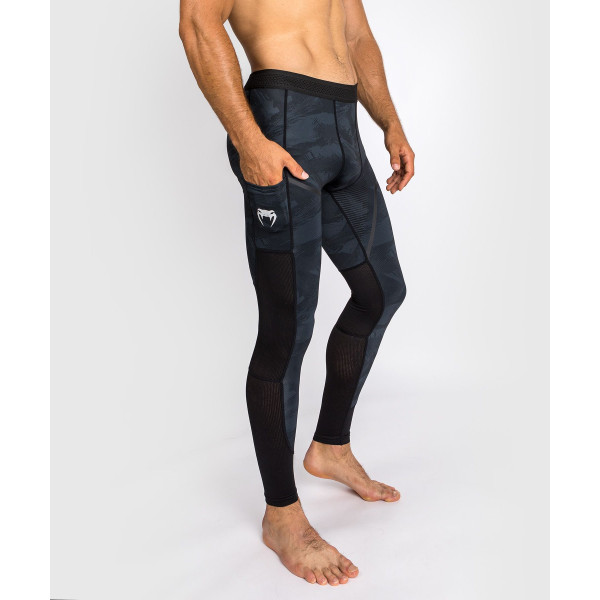 Компресійні штани Venum Electron 3.0 Spat Black