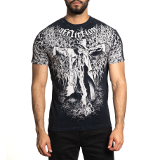 Футболка Affliction Scarecrow Black Lava Wash